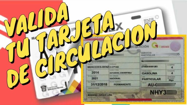 Cómo identificar una tarjeta de circulación falsa