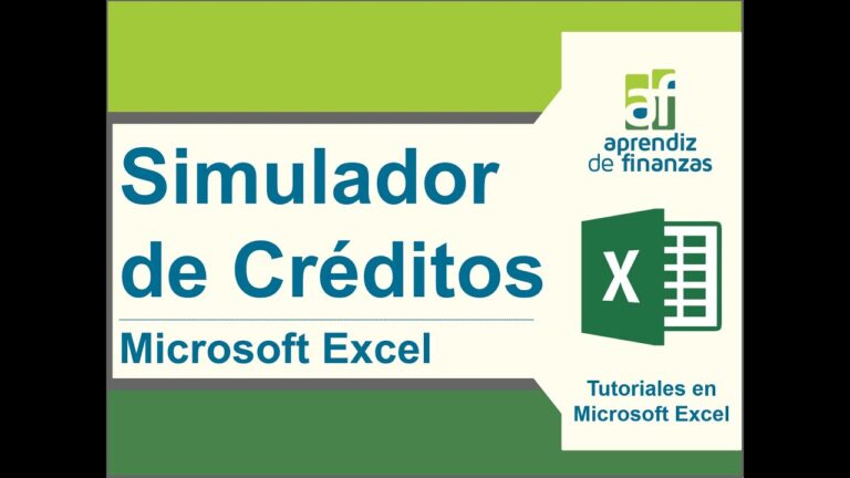 Simulador de crédito en Excel: Optimiza tus finanzas de manera eficiente