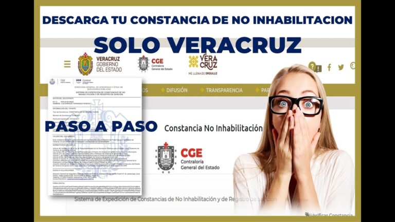 Solicitud de constancia de no inhabilitaci&oacute;n: c&oacute;mo obtenerla de forma sencilla y eficiente