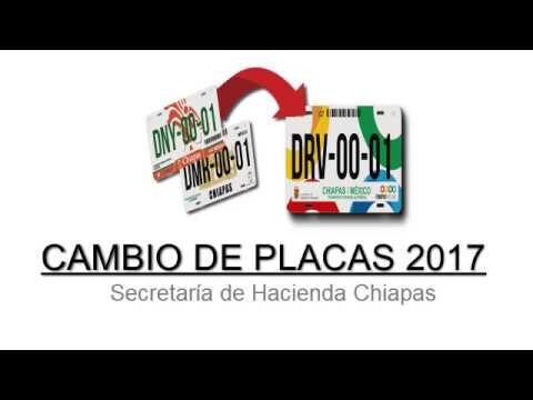 Proceso optimizado para la alta de placas en Chiapas