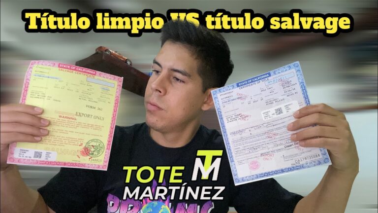 C&oacute;mo verificar la autenticidad de un t&iacute;tulo de carro