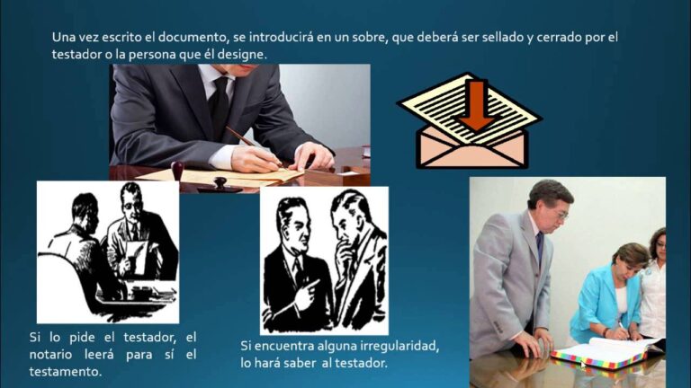 Ejemplo de testamento p&uacute;blico cerrado: una gu&iacute;a pr&aacute;ctica