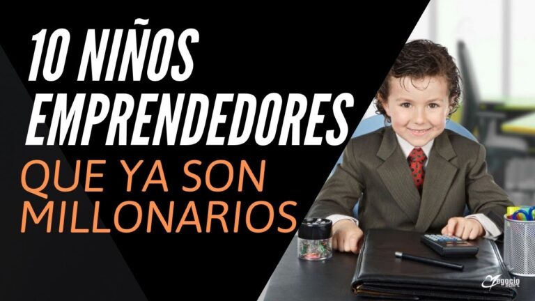 Ni&ntilde;os Empresarios: El Futuro del Emprendimiento