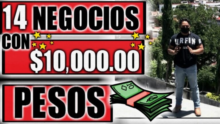 Negocios rentables con 20 mil pesos: ideas para invertir