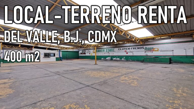 Locales en Renta en Colonia del Valle: Oportunidades de Negocio
