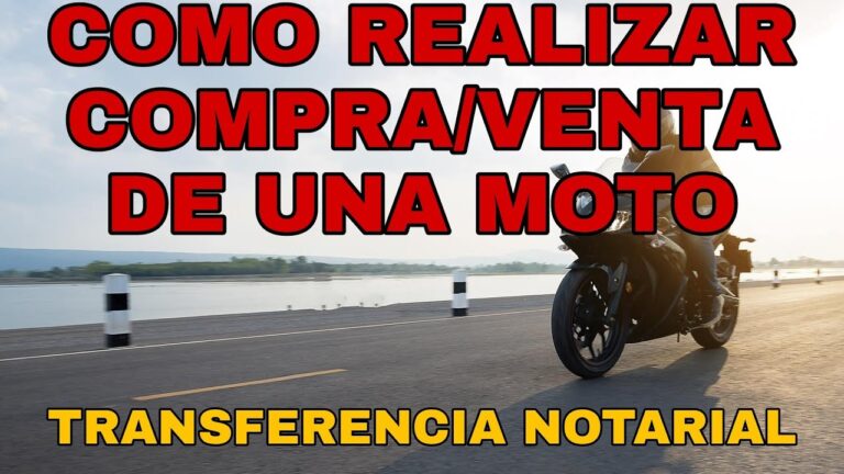 El papel del contrato de compra y venta de motos: Todo lo que necesitas