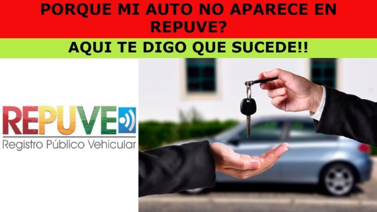 Problemas con mis placas en el REPuve: ¿Qué hacer?