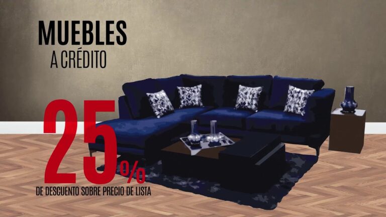 Compra muebles fácilmente a crédito: Sigue estos consejos