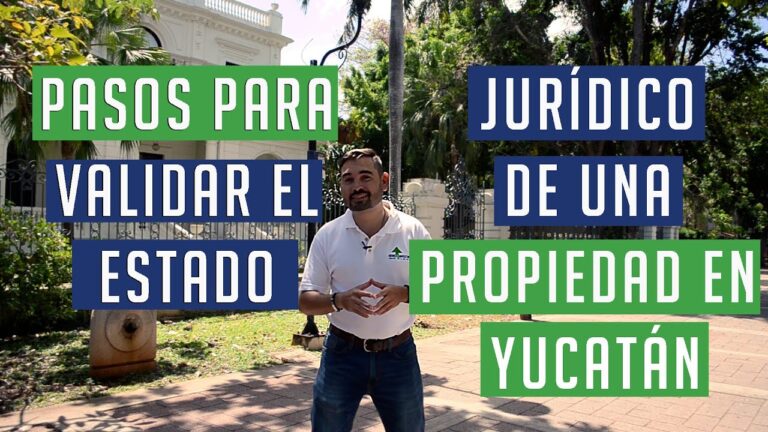 El Registro P&uacute;blico de la Propiedad de Yucat&aacute;n: Una gu&iacute;a esencial