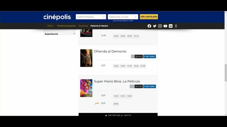 Cambiar boletos de Cin&eacute;polis: Gu&iacute;a para un proceso r&aacute;pido y sencillo