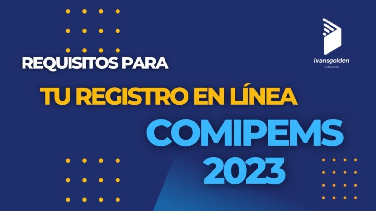 Registro en l&iacute;nea COMIPEMS: Optimiza tu proceso de inscripci&oacute;n