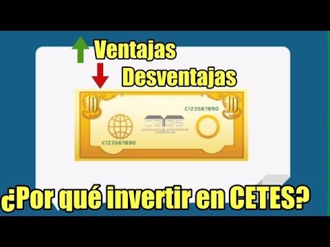 Las desventajas de invertir en CETES