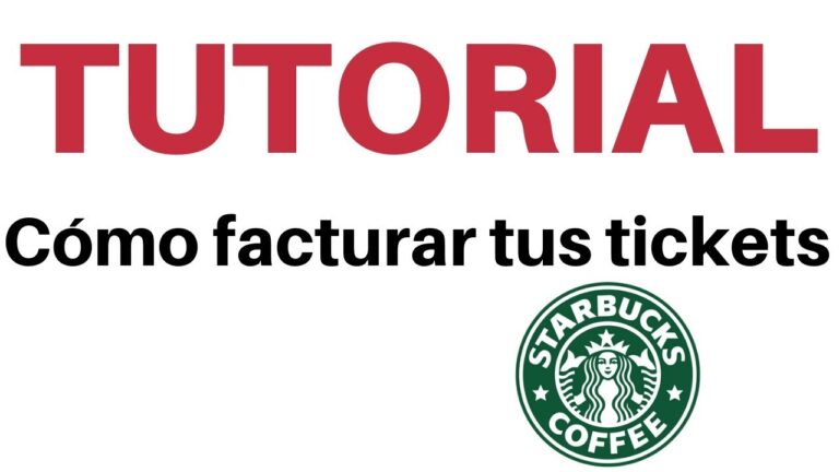 Facturaci&oacute;n en l&iacute;nea de Starbucks: Una forma optimizada y conveniente de realizar tus transacciones
