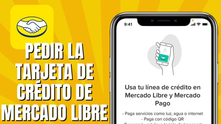 Obt&eacute;n tu tarjeta de cr&eacute;dito en Mercado Libre f&aacute;cilmente