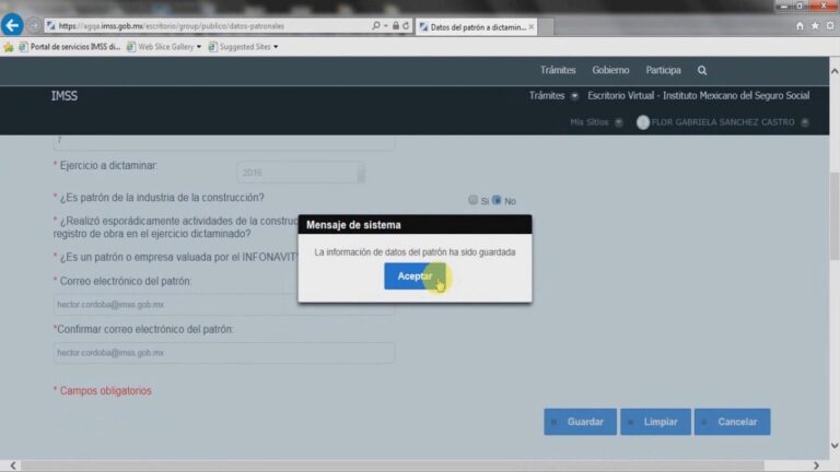Registro Patronal: Ejemplos y Optimizaci&oacute;n