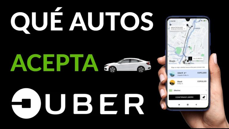 &iquest;Desde qu&eacute; a&ntilde;o se aceptan autos en Uber?