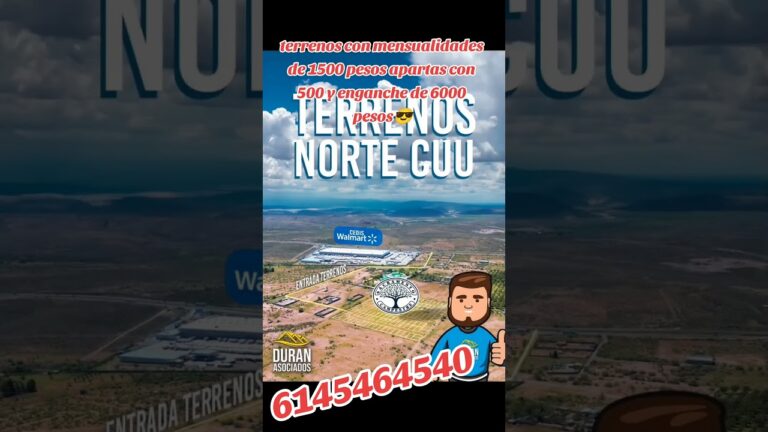 Terrenos en Chihuahua: Oportunidades de inversión en bienes raíces