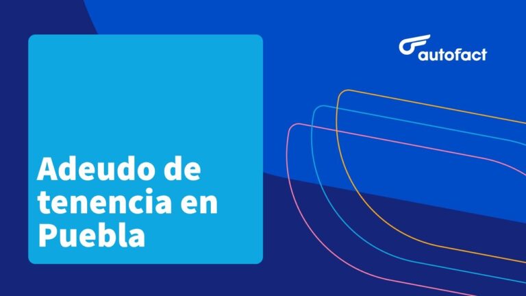 Todo lo que debes saber sobre la tenencia de motos en Puebla