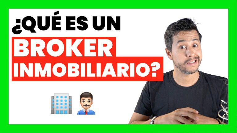Descubriendo el papel del broker inmobiliario: ¿Qué es y cómo funciona?