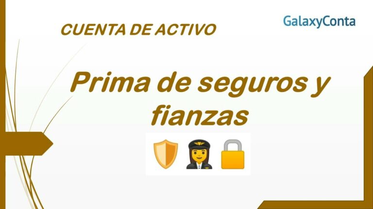 Seguros y fianzas: &iquest;Activos o Pasivos?