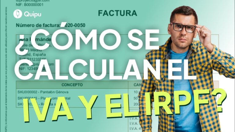 C&oacute;mo calcular el IVA y la retenci&oacute;n de forma eficiente