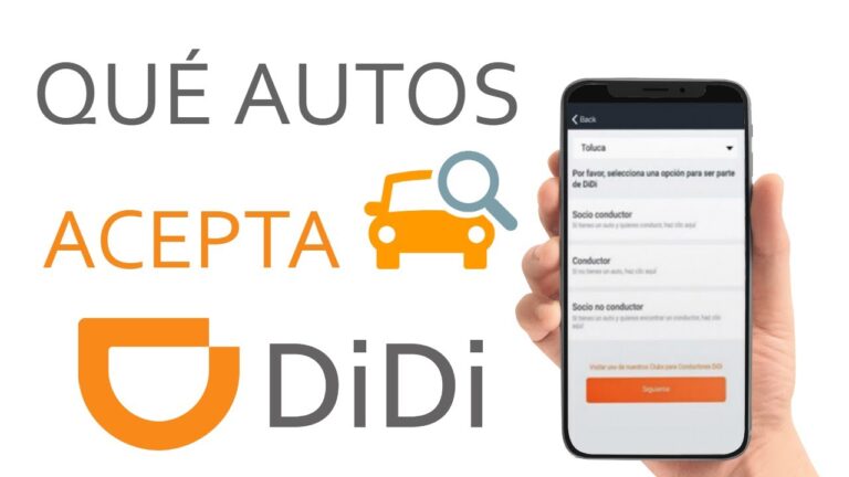 DIDI: Descubre qu&eacute; autos son aceptados en la plataforma