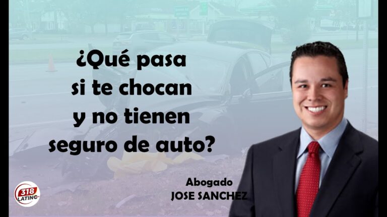 &iquest;Qu&eacute; ocurre si tienes un accidente y no tienes seguro?