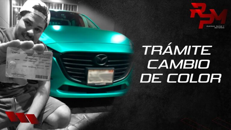 Cómo cambiar el color de tu carro en México: Todo lo que necesitas saber