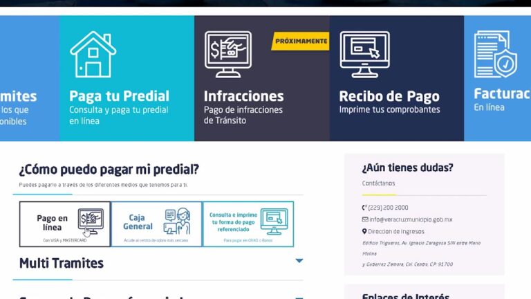 Pago Predial Veracruz: &iexcl;Realiza tu pago en l&iacute;nea de manera r&aacute;pida y sencilla!