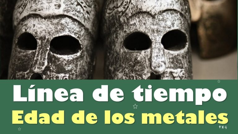 La l&iacute;nea del tiempo de la Edad de los Metales: Un recorrido conciso y optimizado