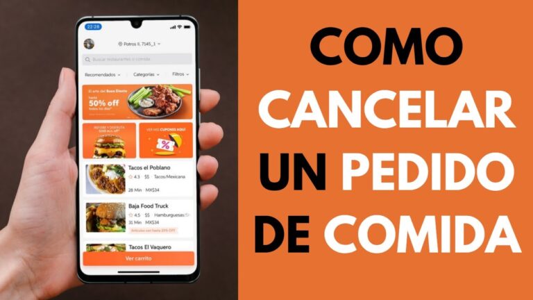 C&oacute;mo cancelar un pedido en Didi Food de forma r&aacute;pida y sencilla