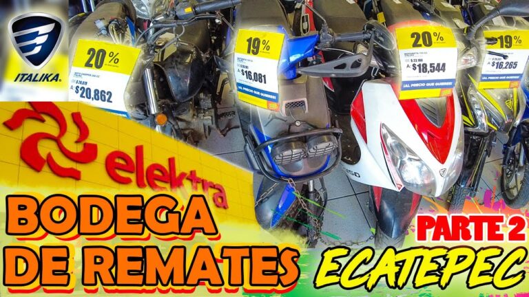 Ofertas imbatibles de motonetas usadas en CDMX