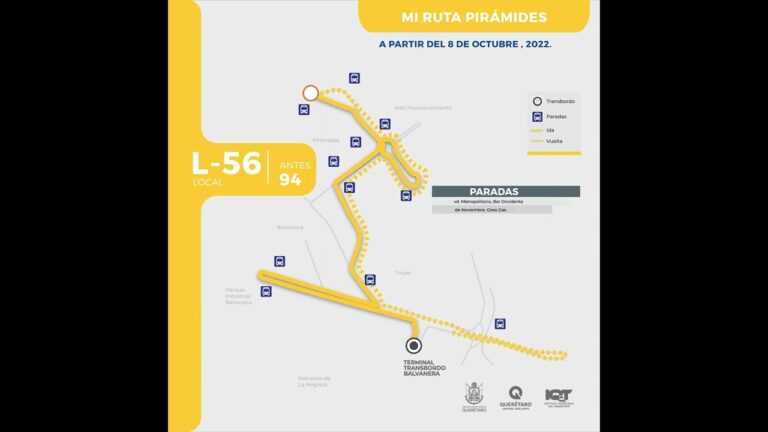 La Ruta 56 en Quer&eacute;taro: Un Recorrido Optimizado y Concierto
