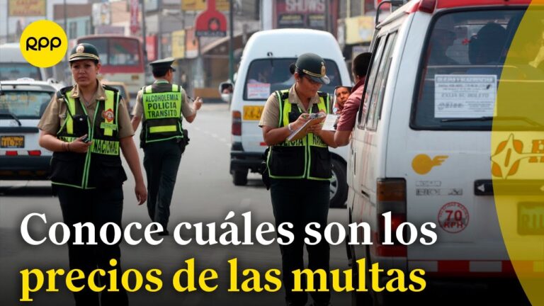 Ejemplos de multas de tr&aacute;nsito: Conoce las sanciones y sus consecuencias