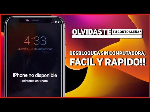 Desbloquea tu iPhone sin necesidad de una computadora