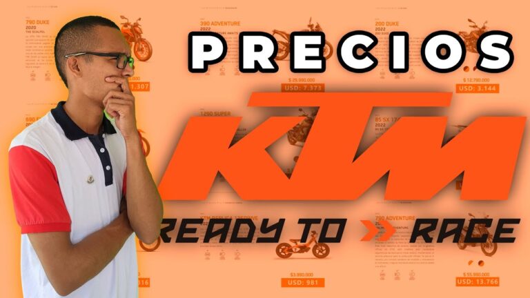 El precio competitivo de las motocross KTM