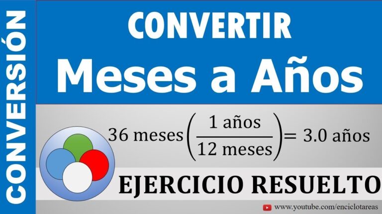 48 meses: &iquest;Cu&aacute;ntos a&ntilde;os equivale?