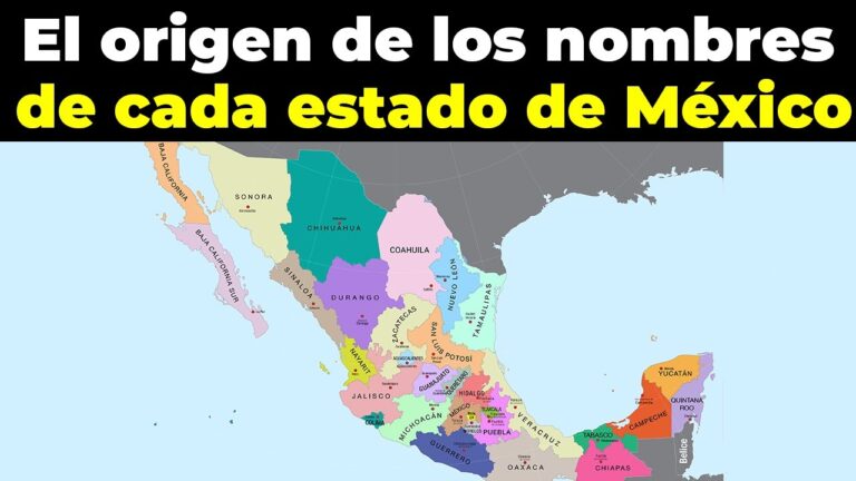 Estados de México sin nombres: Una mirada a la identidad geográfica