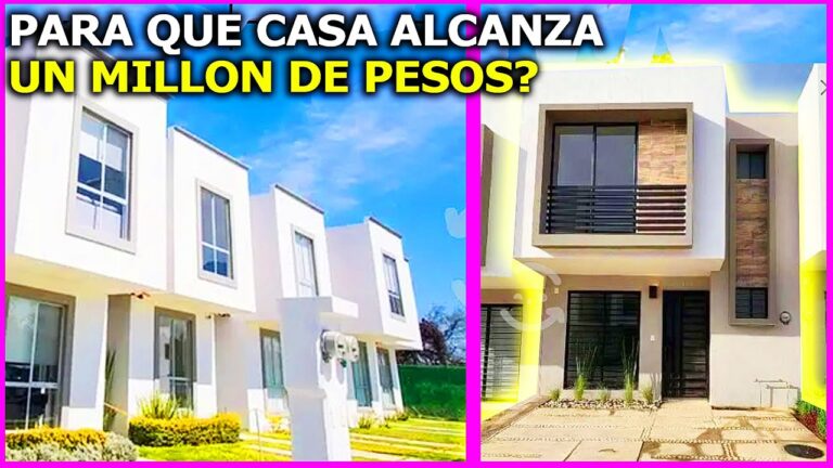 Las mejores casas por 1 mill&oacute;n de pesos