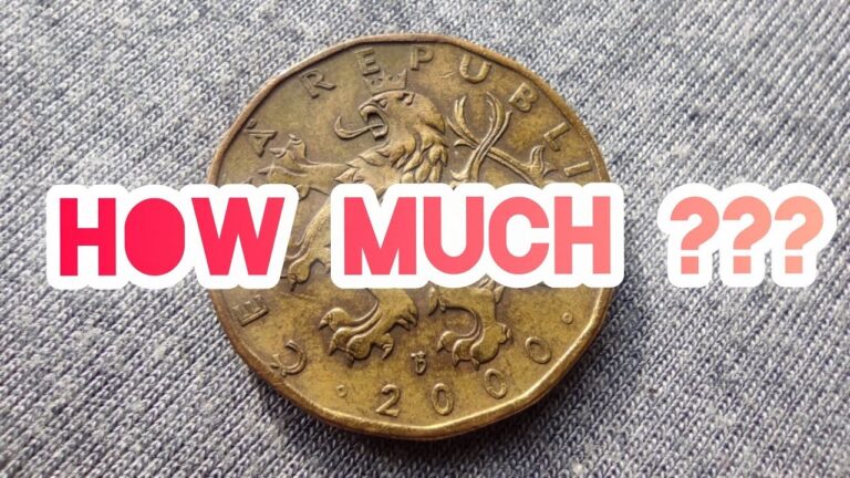 Monedas de la Rep&uacute;blica Checa: Valor de 20 coronas checas