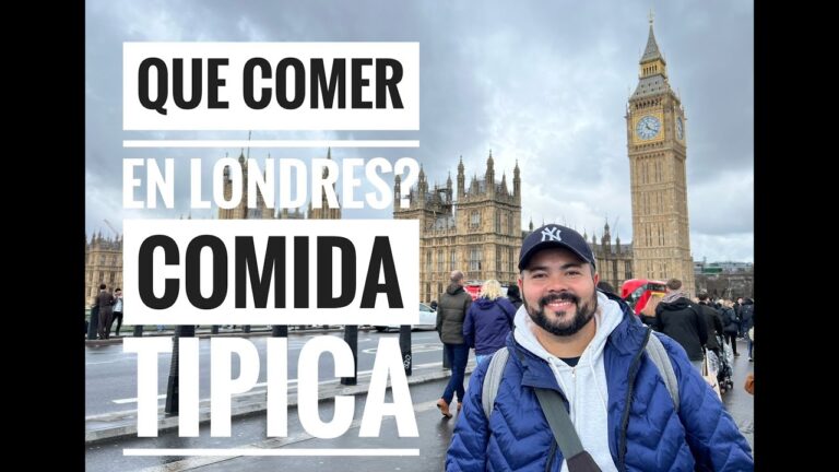 Productos típicos de Londres: Lo mejor de la gastronomía británica