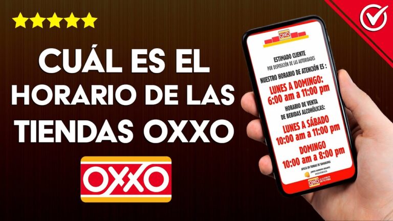 Horario de OXXO: Todo lo que necesitas saber