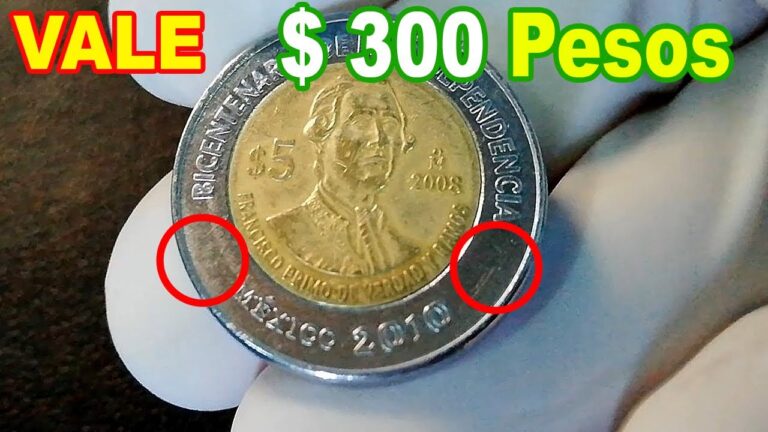 Moneda de 5 pesos sin puntos: precio y valor actual