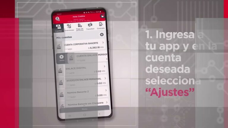 Agregar otra cuenta a Banorte M&oacute;vil: Gu&iacute;a r&aacute;pida