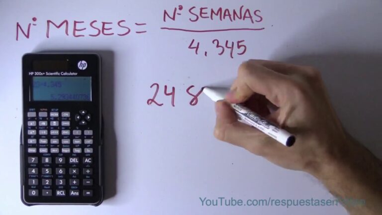 54 semanas equivalen a 13 meses