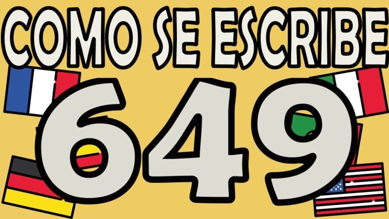 C&oacute;mo se escribe 649: Gu&iacute;a r&aacute;pida y sencilla