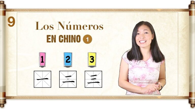 N&uacute;meros chinos del 1 al 50: Gu&iacute;a completa