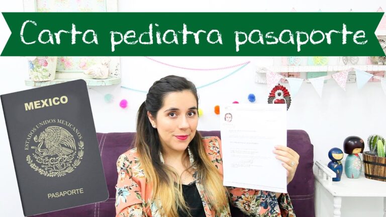 Certificado m&eacute;dico pedi&aacute;trico para visa: todo lo que necesitas saber