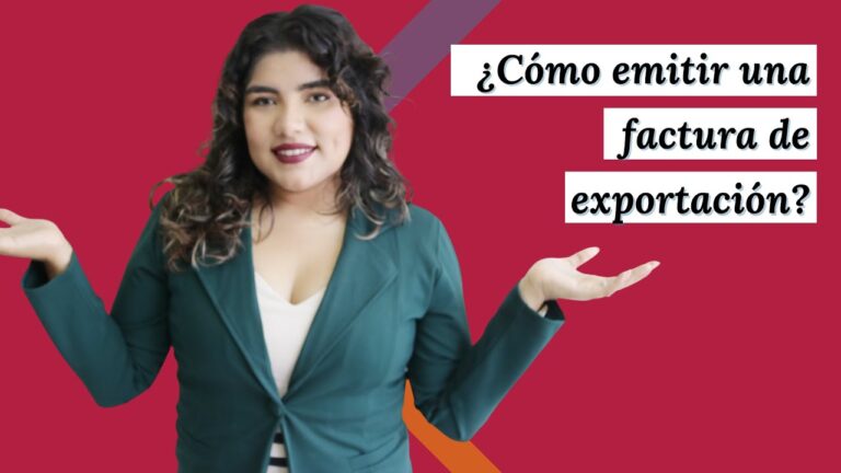 Ejemplo de Factura de Exportaci&oacute;n: Gu&iacute;a Pr&aacute;ctica