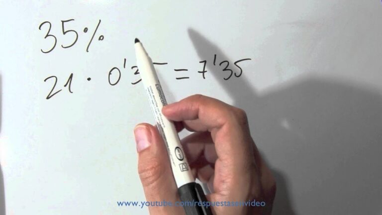 Calculando el 35: &iquest;Cu&aacute;nto es?